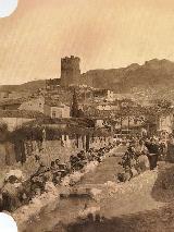 Castillo de la Atalaya. Hacia 1900