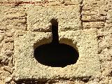 Tronera de Palo y Orbe. Torre de la Puerta de Hierro. Alhambra - Granada