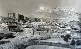 Atienza. Foto antigua. Vista desde la Judera
