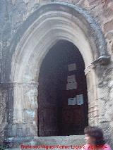 Santuario de la Virgen de la Hoz. Portada