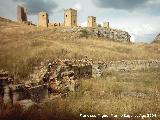 Castillo de Molina de Aragn. Restos de la iglesia