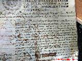 Historia de Consuegra. Documento perteneciente a Don Federico Verjaga Bueno de la Batalla de Consuegra