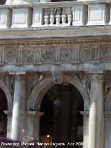 Biblioteca Marciana. Arcada de los soportales