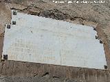 Iglesia de Ntra. Sra. del Carmen. Placa