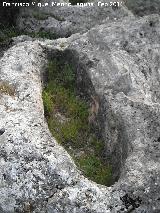 Necrpolis visigoda del Cerro Salido. Tumba infantil