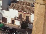 Casa de la Plaza de la Constitucin n 5. Desde el Castillo de Lopera