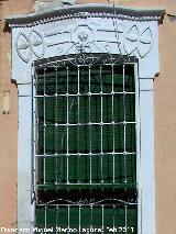 Casa de la Glorieta de Espaa. Ventana