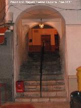 Arco de los Arrabales del Castillo. De noche