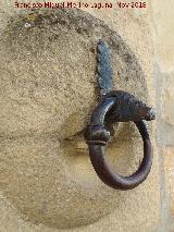Casa de los Acua. Argolla