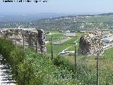 Muralla. Torren VI. Con el quiebro de la muralla a su izquierda