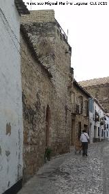 Muralla de Baeza. Calle Conde Romanones