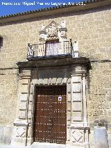 Palacio de la Calle San Pedro n 2. Portada