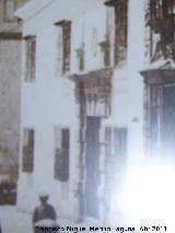 Palacio de la Calle San Pedro n 16. Foto antigua
