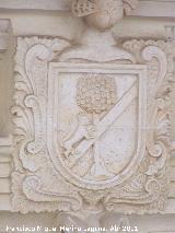 Palacio de la Calle San Pedro n 23. Escudo inferior