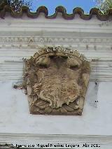 Casa de la Calle de la Huerta n 18. Escudo
