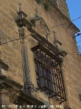 Palacio de la Calle de Martos n 7. Ventana