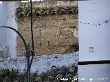 Muralla. Restos entre las casas