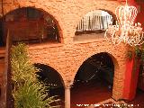 Casona de Caldern. Arcadas del patio central