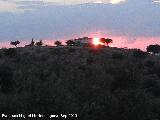 Ocaso. Navas de San Juan