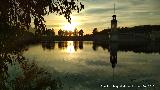 Ocaso. Pantano del Cubillas - Atarfe