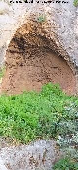Pinturas rupestres de la Pe�a del Gorri�n IV. Cueva
