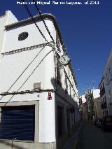 Reloj de la Calle Santa Mara. 