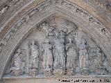 Catedral de Valencia. Puerta de los Apstoles. 