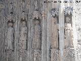 Catedral de Valencia. Puerta de los Apstoles. 