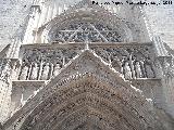 Catedral de Valencia. Puerta de los Apstoles. 