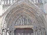 Catedral de Valencia. Puerta de los Apstoles. 