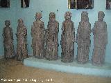 Catedral de Valencia. Puerta de los Apstoles. Estatuas originales