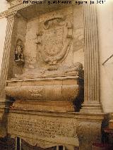 Catedral de Valencia. Capilla de San Sebastin. Sepulcro de doa Maria Diez de Covarrubias