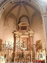 Catedral. Capilla de la Virgen del Pilar