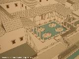 Villa romana de la Estacin. Reconstruccin