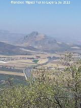 Pea de los Enamorados. Desde el Castillo de Archidona