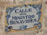 Calle Ministro Benavides
