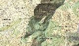 Cerro Caracoles. Mapa