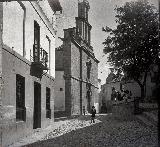 Plaza de San Bartolom. Foto antigua. Archivo IEG