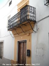 Casa de la Calle Calvo Sotelo n 8. Portada