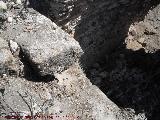 Aljibe romano del Cerro Maquiz. Paredes