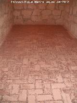 Alcazaba. Torre del Homenaje. Suelo de la Sala de la Guardia