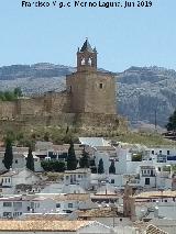 Alcazaba. Torre del Homenaje. Desde el Mirador del Parking Centro
