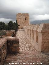 Alcazaba. Muralla Sur. Adarve