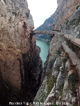 Desfiladero de los Gaitanes. Puente de los Gaitanes