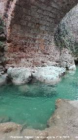 Puente de las Herrer�as. Arranque del arco