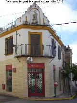 Edificio de la Caja de Ahorros. 