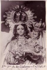 Ermita de la Virgen de la Cabeza. Foto antigua. Virgen de la Cabeza