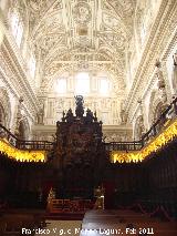 Mezquita Catedral. Coro