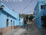 Calle Iglesia. En su interseccin con la Calle Real Fbrica de Hojalata