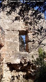 Castillo de Bujaraizar. Puerta de la Torre del Homenaje